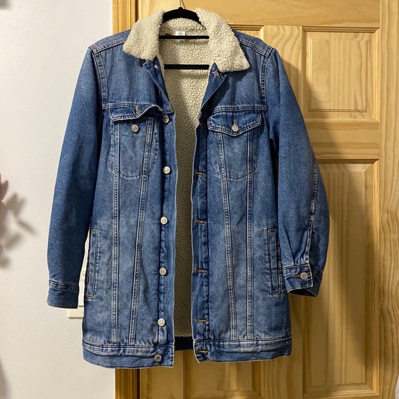 H&M Jackets & Blazers - H&M Long Soft Denim Jacket (GET IT BEFORE IT GETS DONATED)